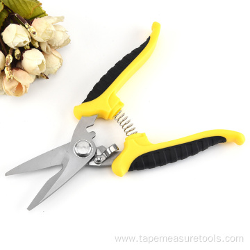 Non-slip handle Stainless steel garden scissors pruning